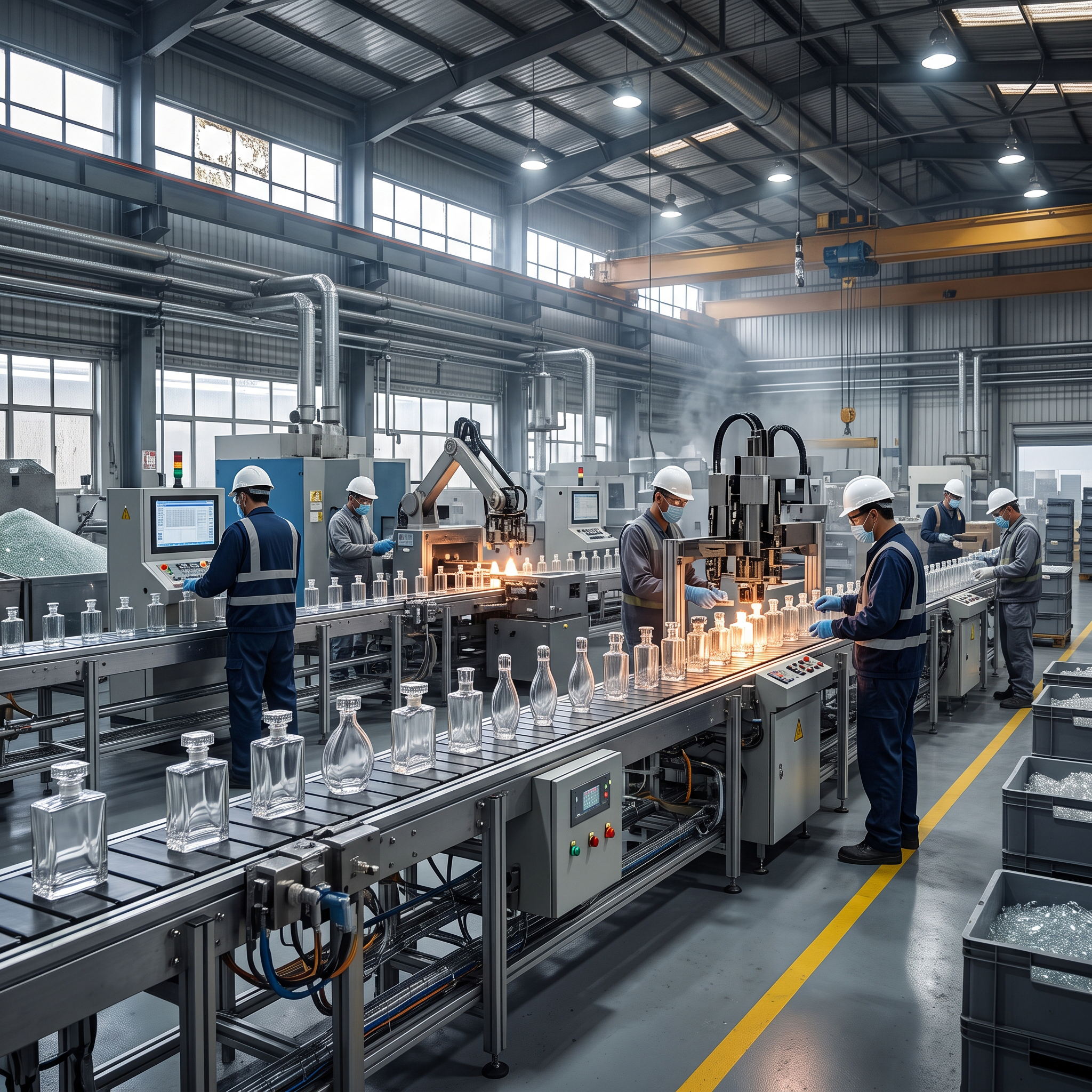 Lobeka Glass Bottle Manufacturing Workshop