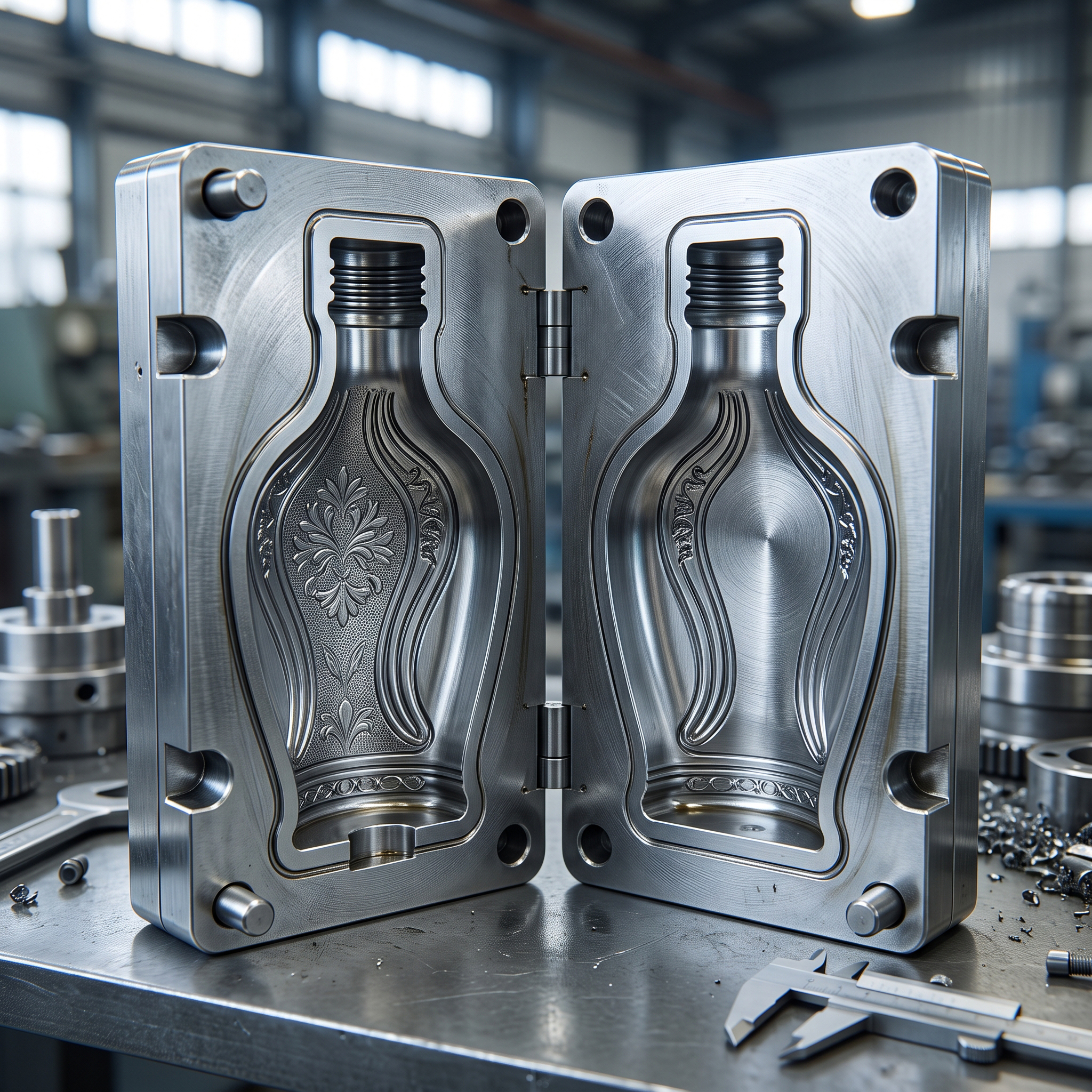 Lobeka precision glass bottle mold development