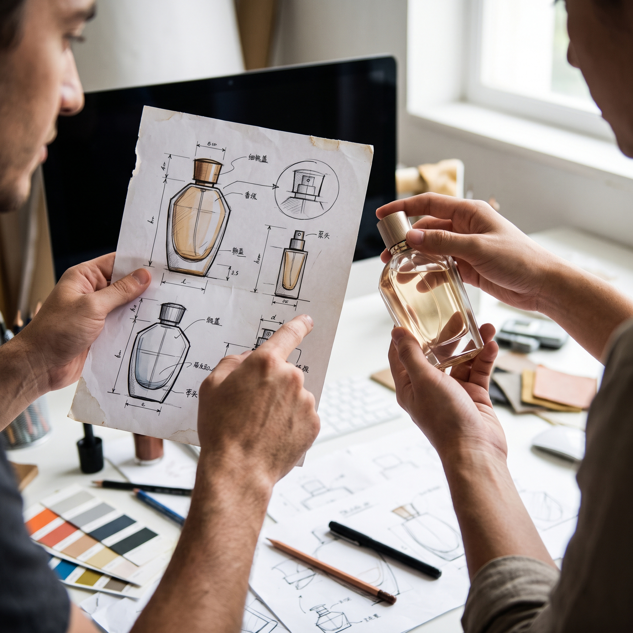 Perfume bottle concept design discussion